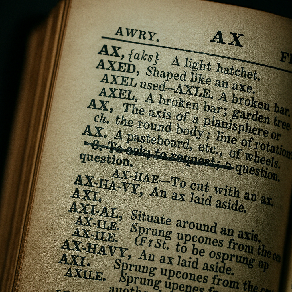 No, You Can’t Ax Me a Question